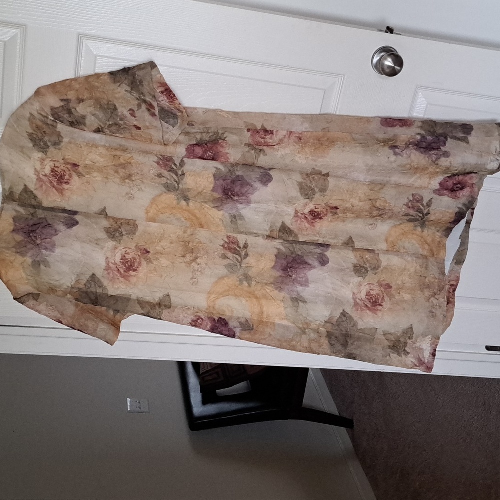 Vtg Spring Floral Dress - Picture 3 of 8